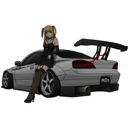 Misa Amane-Nissan Silvia S15 (Back Accessory) Roblox item