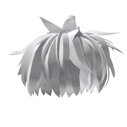White Spiky Hair