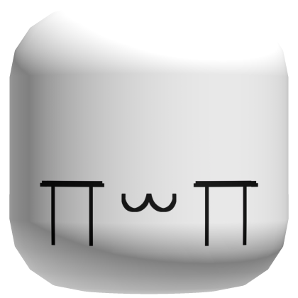 Kawaii Cute Anime Face Emoticon Smile Crying TwT Roblox item