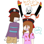 the creepypasta and undertale fan group :>
