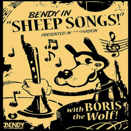 boris the wolf poster Roblox decal