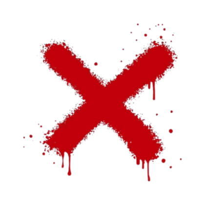 red graffiti x Roblox decal