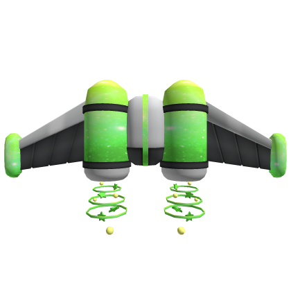 Alien Galactic astronaut Jetpack Raygun beam (MM2) Roblox item