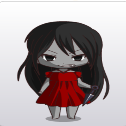 sachiko corpse party CHIBI Roblox decal