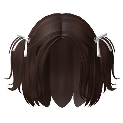 Cheap Preppy Cottage Core Twintails (Brown) Roblox item