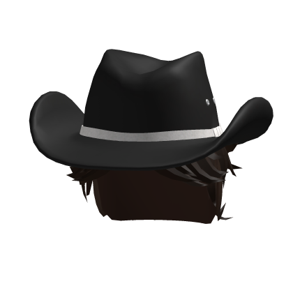 Messy Hair + Cowboy Hat
