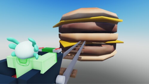 Cart Ride Into Burger!