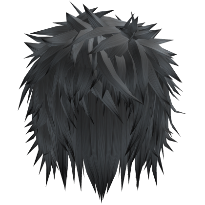 platinum grey gothic messy emo boy hair