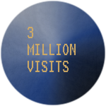 3 MILLION VISITS MEMBER