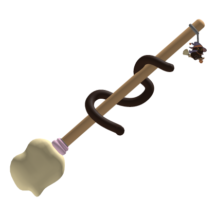 ♡ Cute Halloween Witch Broom Kitty Roblox item