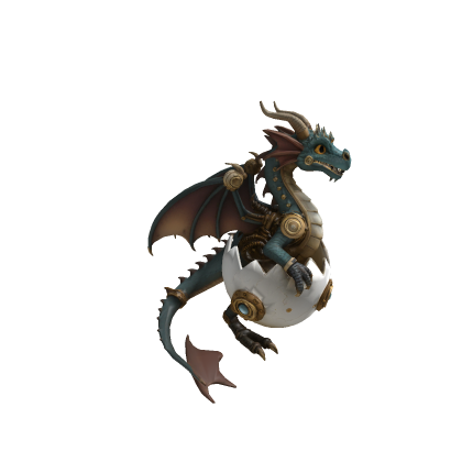 Steampunk Dragon Egg