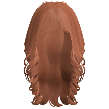Soft Coquette Long Wavy Hair (Ginger)
