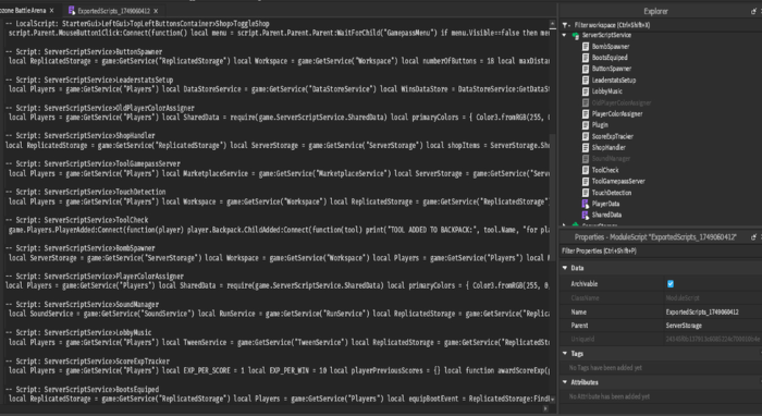 Script Exporter Pro preview 5
