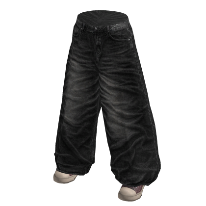Monochrome Patchwork Pants