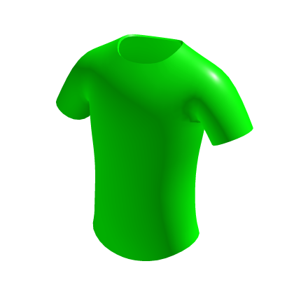 Camisa Alien / Verde Lima - Roblox