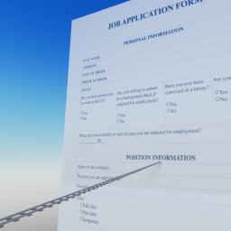 Cart Ride Into Job Application!