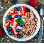 Müsli in der Schüssel