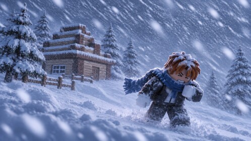 ❄️ Voxel Winter Survival ❄️