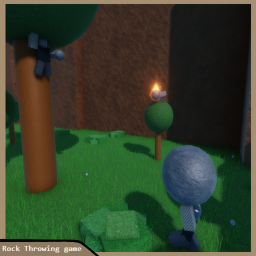 Just a Regular Rock throwing game