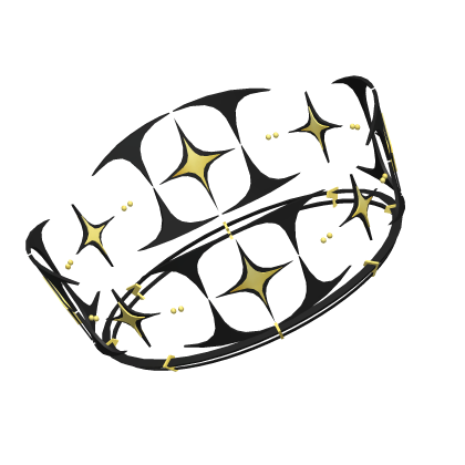 Gold Dark Floating Crown  Roblox item