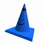 Blue cone Robloxians