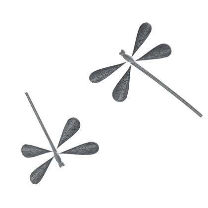 ♡ cute dragonfly kawaii hair clip