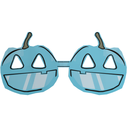 Blue Pumpkin Glasses