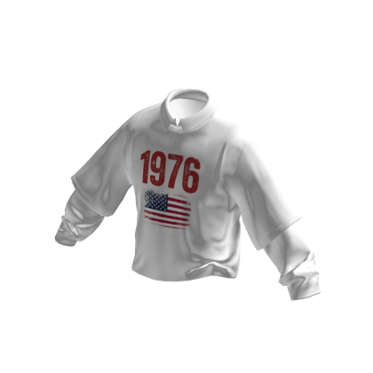 💗Y2K URBAN VINTAGE LAYERED TOP_WHITE