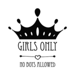 Boys drool girls rule girls club no boys