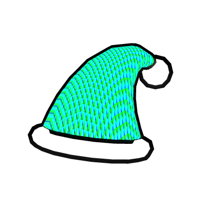 Rainbow Santa Hat Roblox item
