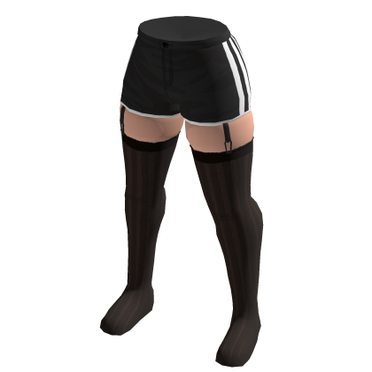 adidas Wide Hipped Shorts and Suspenders