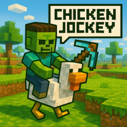 ESCAPE CHICKEN JOCKEY OBBY! 🐔🧟
