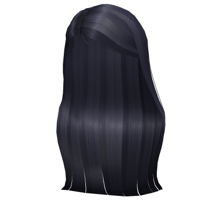 Wispy Long Sidepart Hair- Purple Roblox item