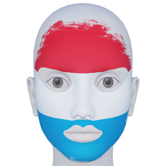 Luxembourg Facepaint