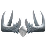 🤍Quartz Pearl-Stone Ivy Antler-Crown