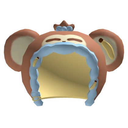 ♡🍥 Kawaii Kuma Fishcake Crossbody Brown Bear | Roblox Item