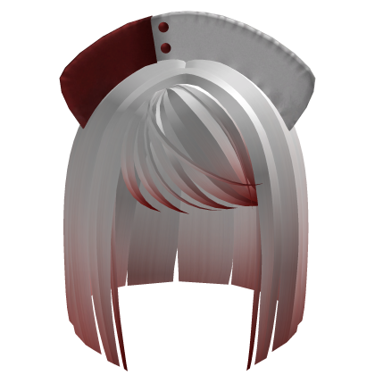 Gothic Emo Moe Nurse Hair + Headpiece Roblox item