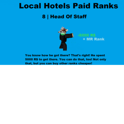 Paid Ranks (Under Configuration!) - (You can still