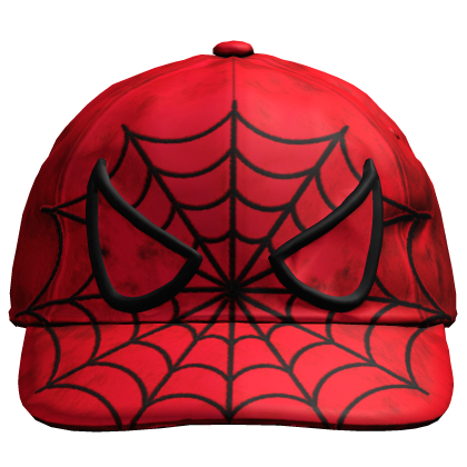 Red Spider Men Web Y2K Hat