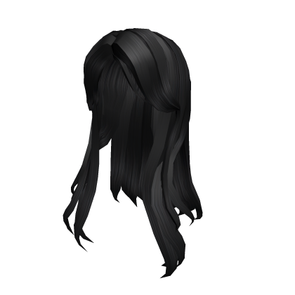 Curtain Bangs in Black
