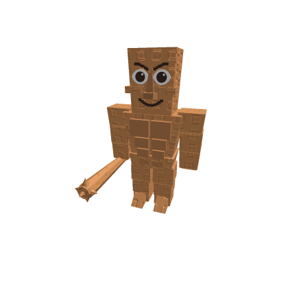 Tung Tung Tung Sahur Buffed Rigged and Animated