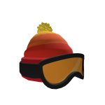 Ski hat and Goggles: BBC iPlayer