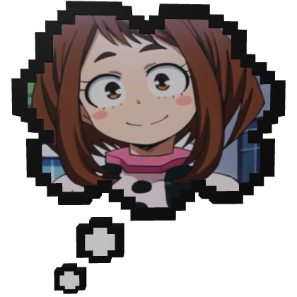 Ochako Uraraka MHA | Thinking Bubble  Roblox item