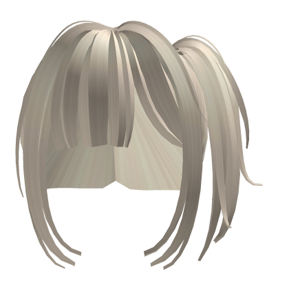 ♡ : soft kawaii side ponytail blonde Roblox item