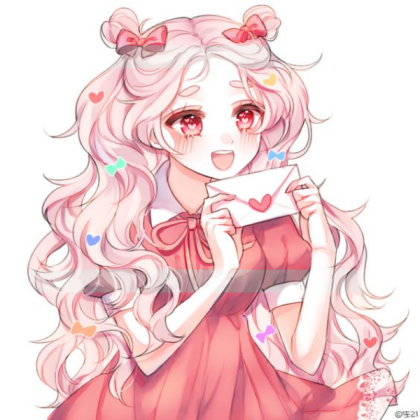Cute Anime Girl Roblox decal