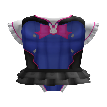 . ‿ ♡ nerf this~! overwatch dva bodysuit and skirt