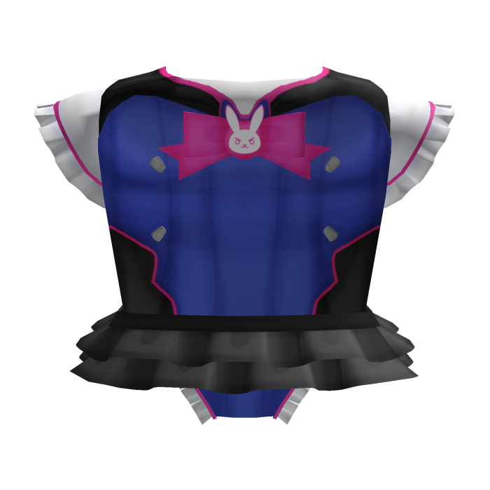 . ‿ ♡ nerf this~! overwatch dva bodysuit and skirt