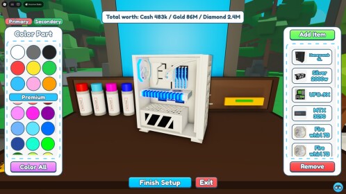 PC Tycoon مخصص!