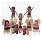 Golden Diva Stars Cheer Team