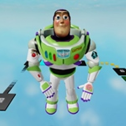 TOY STORY ESCAPE BUZZ OBSTICLE COURSE!